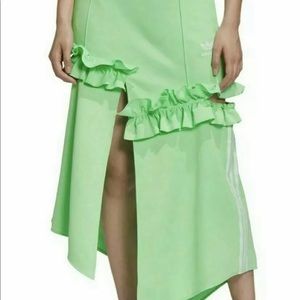 ADIDAS X JKOO $130 Asymmetrical Skirt